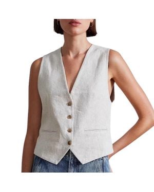 Apiece Apart Cecilia Vest - White