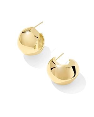 Kendra Scott Kaitlin Hoop Earrings - Metallic