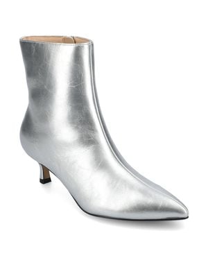 Journee Collection Journee Arely Medium And Wide Width Booties - White