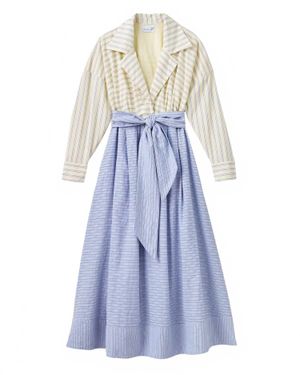 Cartolina Nantucket Johanna Dress - Blue