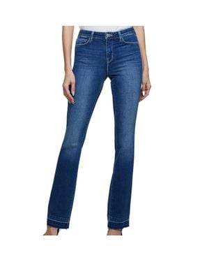L'Agence Ruth Straight Leg Jean - Blue