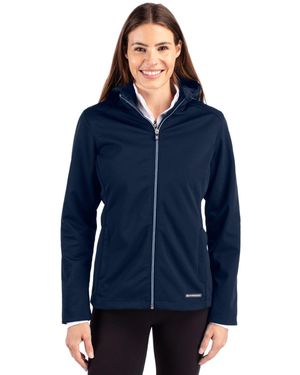 Cutter & Buck Evoke Eco Softshell Recycled Full Zip Jacket - Blue