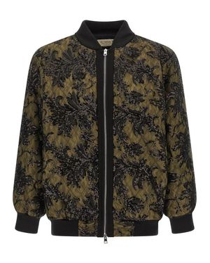 Le twins 'Belluno' Bomber Jacket - Black