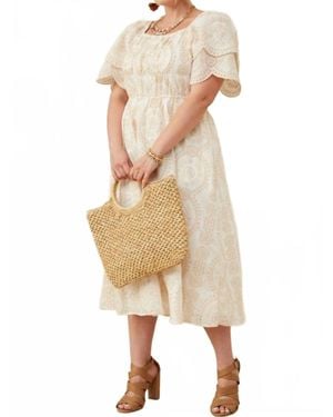 blue dress for baby girl Oatmeal
