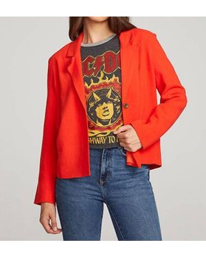 Chaser Brand Santana Blazer - Red
