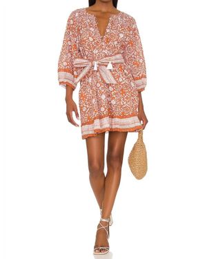Cleobella Gwen Mini Dress - Orange