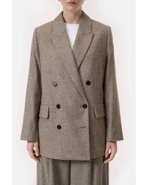 Closed Classic Relaxed-Fit Blazer - Natural