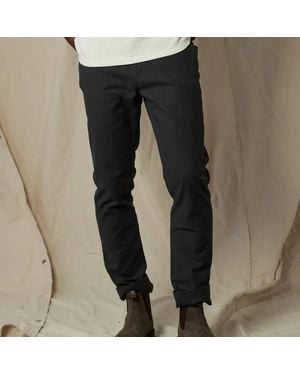 The Normal Brand Scout Canvas Workwear Pant - Black
