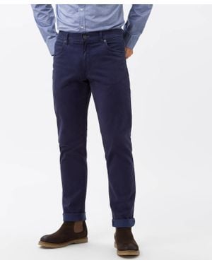 Brax Cadiz Quantum Pima Pants - Blue