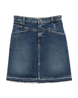 Closed Stover-X Skirt - Blue