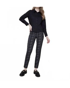 Renuar Long Sleeve Blouse - Black