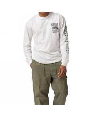 Parks Project Dark Sky Scale Long Sleeve Tee - Gray