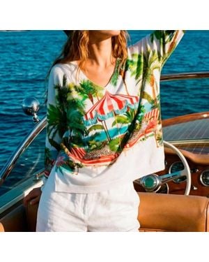 Vilagallo Umbrella Sweater - Green