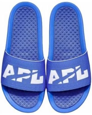 Athletic Propulsion Labs Big Logo Techloom Slide Sandal - Blue