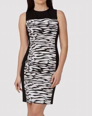 Tahari Dakota Dress - Blue