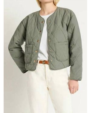 Nation Ltd Aspen Quilted Jacket - Green