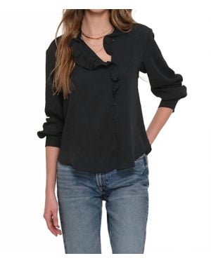 Heartloom Taylor Button Down Blouse - Black