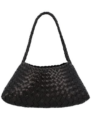 Dragon Diffusion Rosanna Leather Shoulder Bag - Black