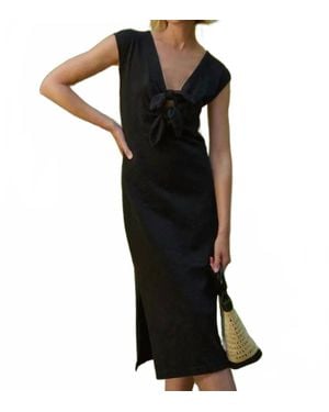 Nation Ltd Kalee Column Dress - Black