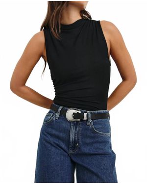 Rails Christen Crew Neck Tank Top - Black