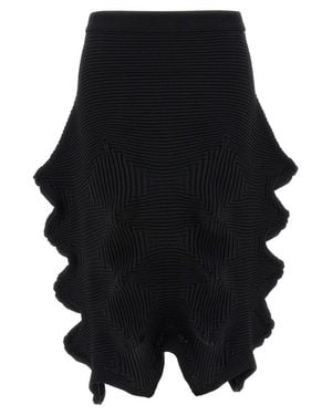 Issey Miyake 'Linkage' Skirt - Black