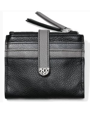 Brighton Barbados Credit Card Wallets - Black