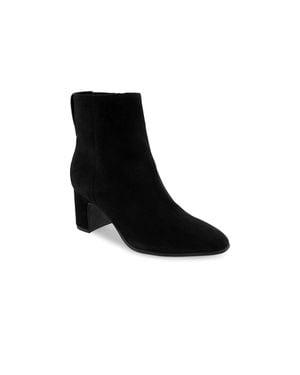 Aerosoles Magnus Boots 'Sb Suede Almond Toe Ankle Bootie Zogg2781 - Black