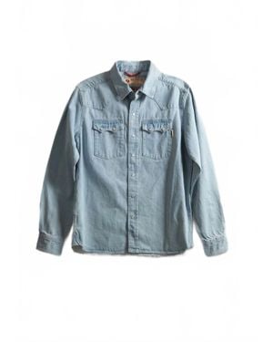 Iron & Resin Turner Long Sleeve Shirt - Blue