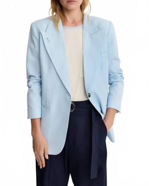Smythe 90's Oversized Blazer - Blue
