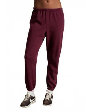 PERFECTWHITETEE Johnny French Terry Easy Sweat Pant - Red