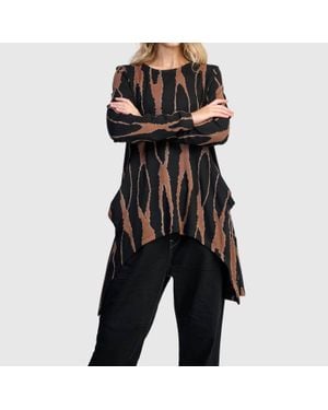 Alembika Lignette Pockets Top - Black