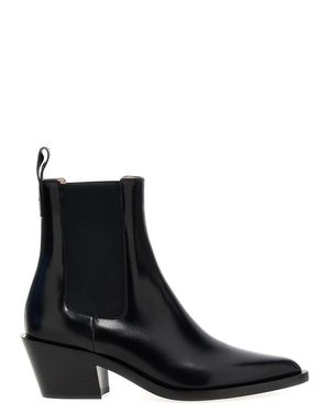 Gianvito Rossi "Wylie" Ankle Boots - Black