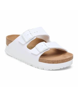 Birkenstock Papillio Arizona Flex Platform Sandals - Metallic