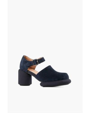 All Black Mod Jane Shoes - Blue