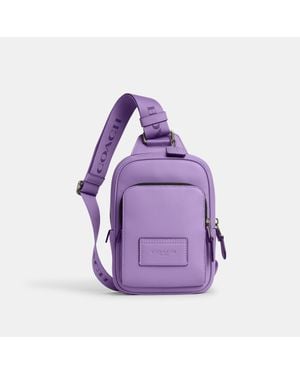 COACH Track Pack 14 - Purple