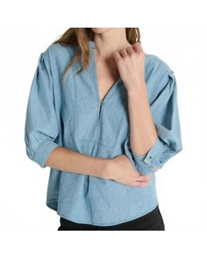 Nation Ltd Emmett Top - Blue