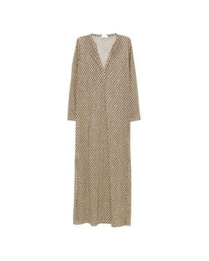 Siyu Money Kaftan Dress - Natural