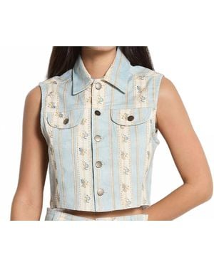 MAISON HOTEL Gogh Sleeveless Vest - Multicolor
