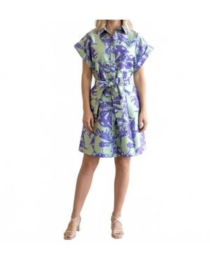 Finley Chantel Dress - Blue