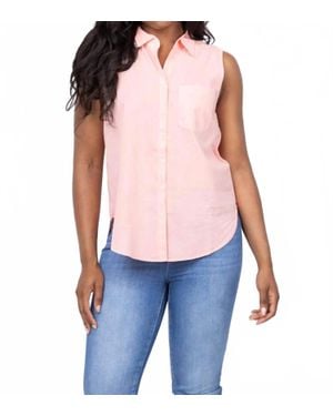 Xirena Brooks Sleeveless Shirt - Blue