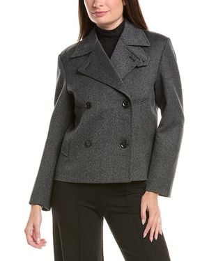 Proenza Schouler Nola Wool-Blend Jacket - Gray
