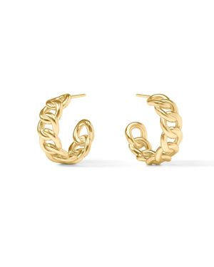 Julie Vos Dolce Large Hoop - Metallic