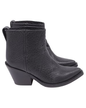Acne Studios Donna Western Ankle Boots - Black