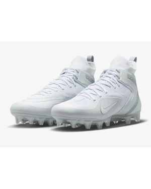 Nike Alpha Huarache Elite Cw4440-110 Lacrosse Cleats Uwu414 - Metallic