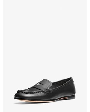 MICHAEL Michael Kors Michael Kors Jennings Leather Loafer - Black