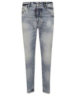 DSquared² Light Light Diagonal Wash Jeans - Blue