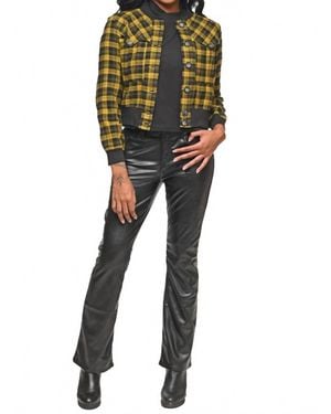 Tulip Clothing Bobbi Long Sleeve Bomber Jacket - Black