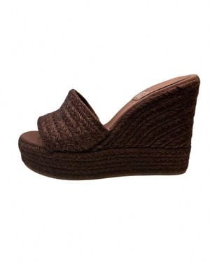 Jeffrey Campbell Sunlit Wedge Sandal - Brown
