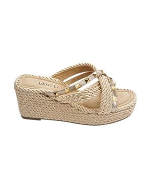 Vaneli Clem Sandals - White
