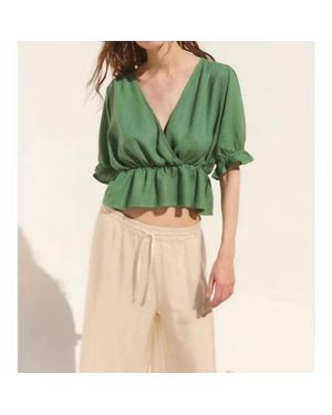 DELUC Felice Top - Green